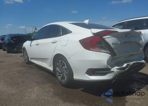2018 Honda Civic Ex from USA, damaged, VIN 2HGFC2F7XJH567624